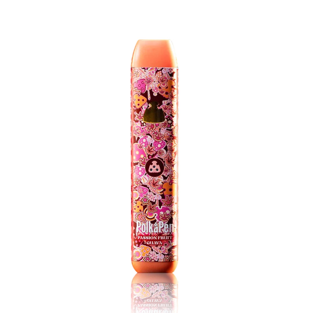 PolkaPuff Passionfruit Guava | Hybrid | 2G PolkaPen Disposable PolkaPuff Passionfruit Guava | Hybrid | 2G PolkaPen Disposable