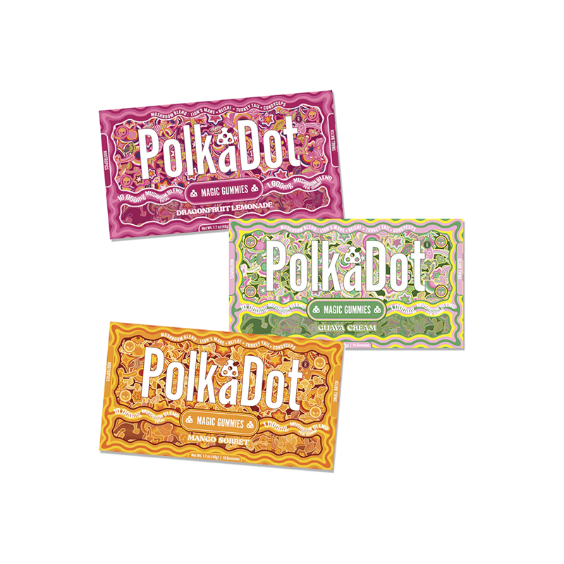 PolkaDot Mushroom Gummies