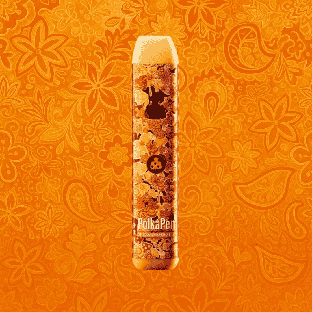 PolkaPen 2g Disposable: Premium Cannabis Flavors PolkaPen 2g Disposable: Premium Cannabis Flavors