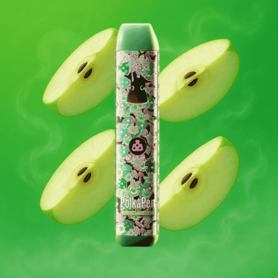 PolkaPen 2g Disposable: Premium Cannabis Flavors PolkaPen 2g Disposable: Premium Cannabis Flavors