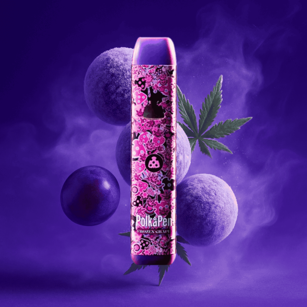 PolkaPuff Frozen Grape | Indica | 2G PolkaPen Disposable PolkaPuff Frozen Grape | Indica | 2G PolkaPen Disposable